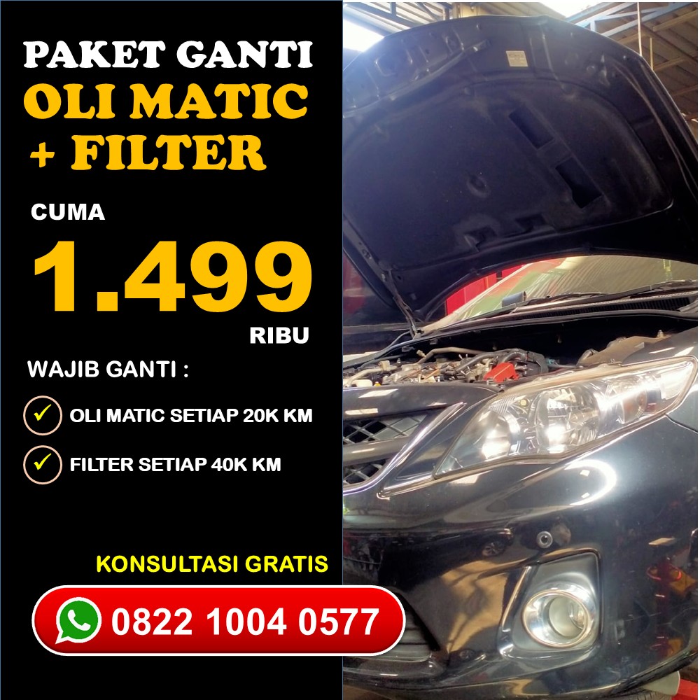 Solusi Transmisi Halus Bengkel Mobil Matic di Bandung Terbaik
