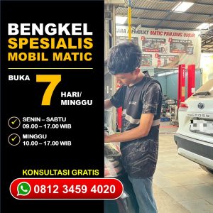 Garansi Resmi Untuk service transmisi matic nissan Serena Jakarta Terbaik